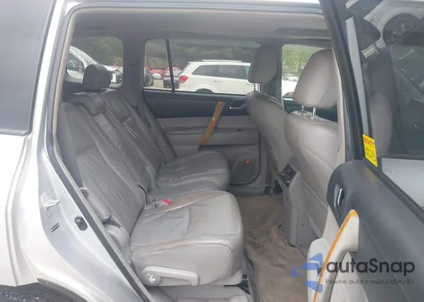 2008 Toyota Highlander Hybrid Limited из США, поврежденный, VIN JTEEW44A782001382